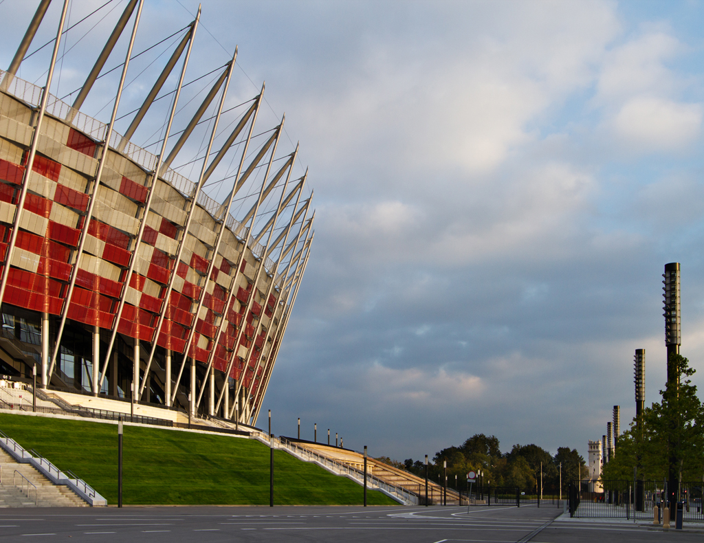 National Stadium Warsaw — Warschau, Poland: Lichtplanung, Ansicht 2 von 8, von Lichtvision