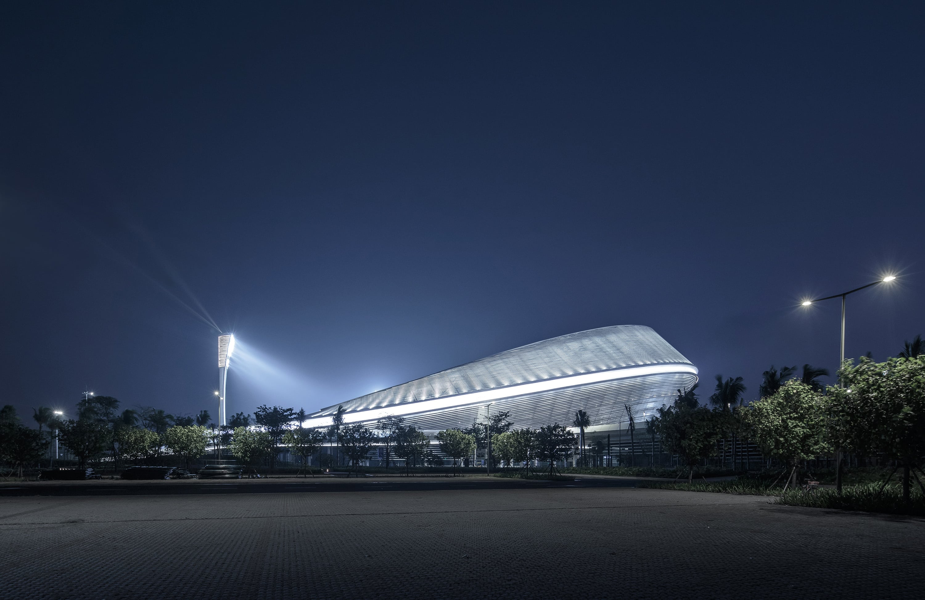 Wuyuanhe Stadium — Haikou, China: iluminación, vista 6 de 6, de Lichtvision