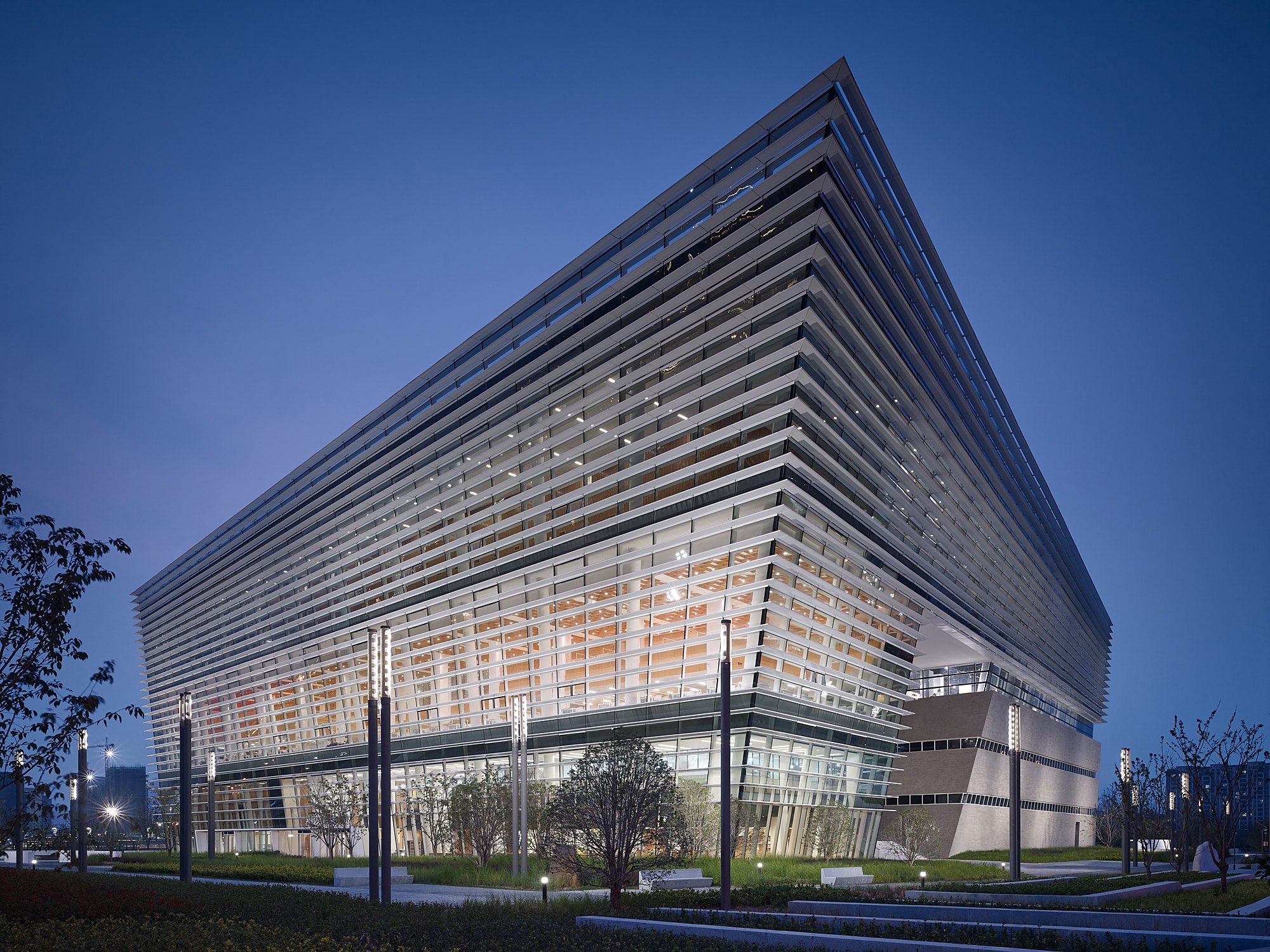Suzhou No. 2 Library — Suzhou, China: Lichtplanung, Ansicht 1 von 4, von Lichtvision
