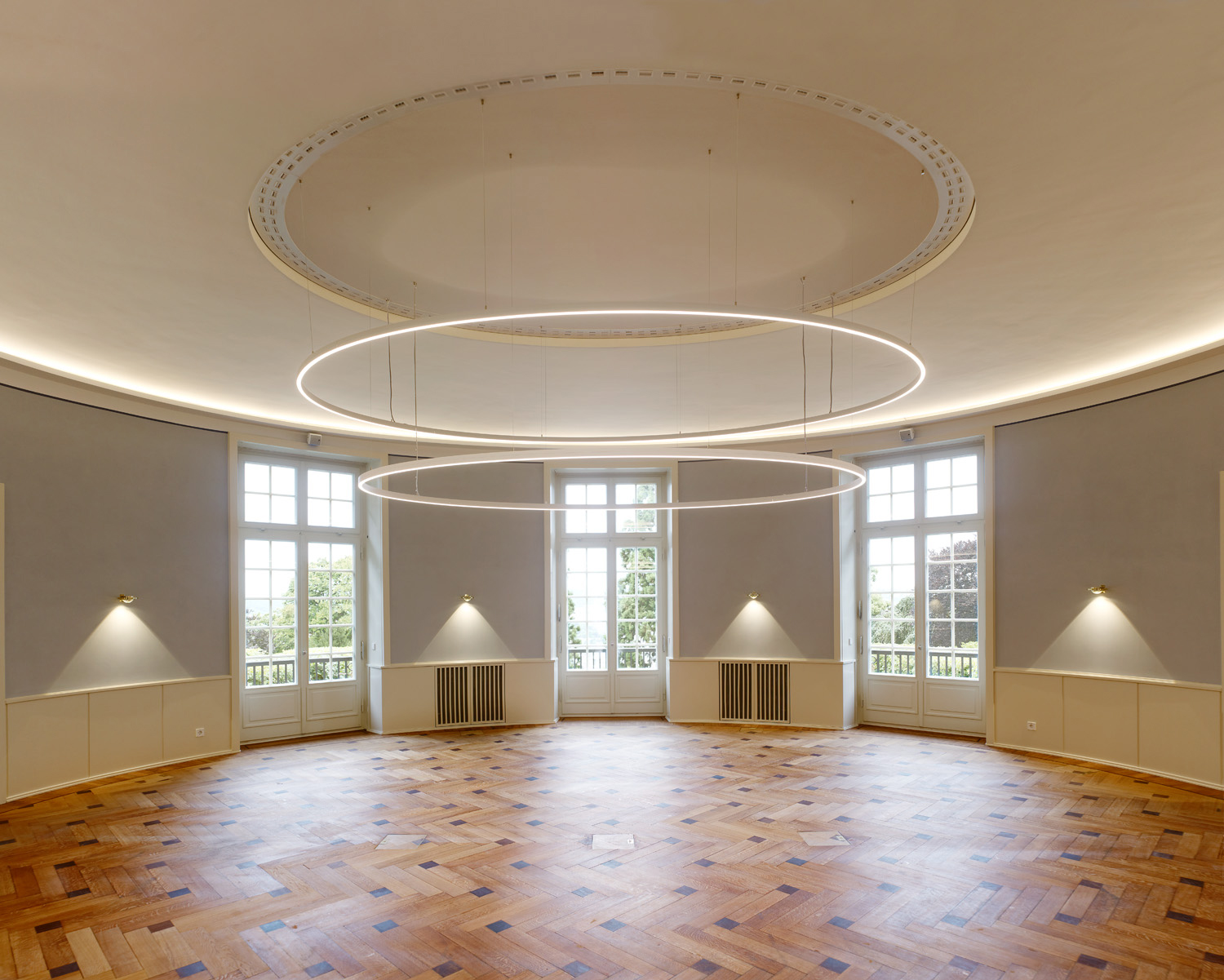 Villa Reitzenstein — Stuttgart, Alemania: iluminación, vista 3 de 6, de Lichtvision