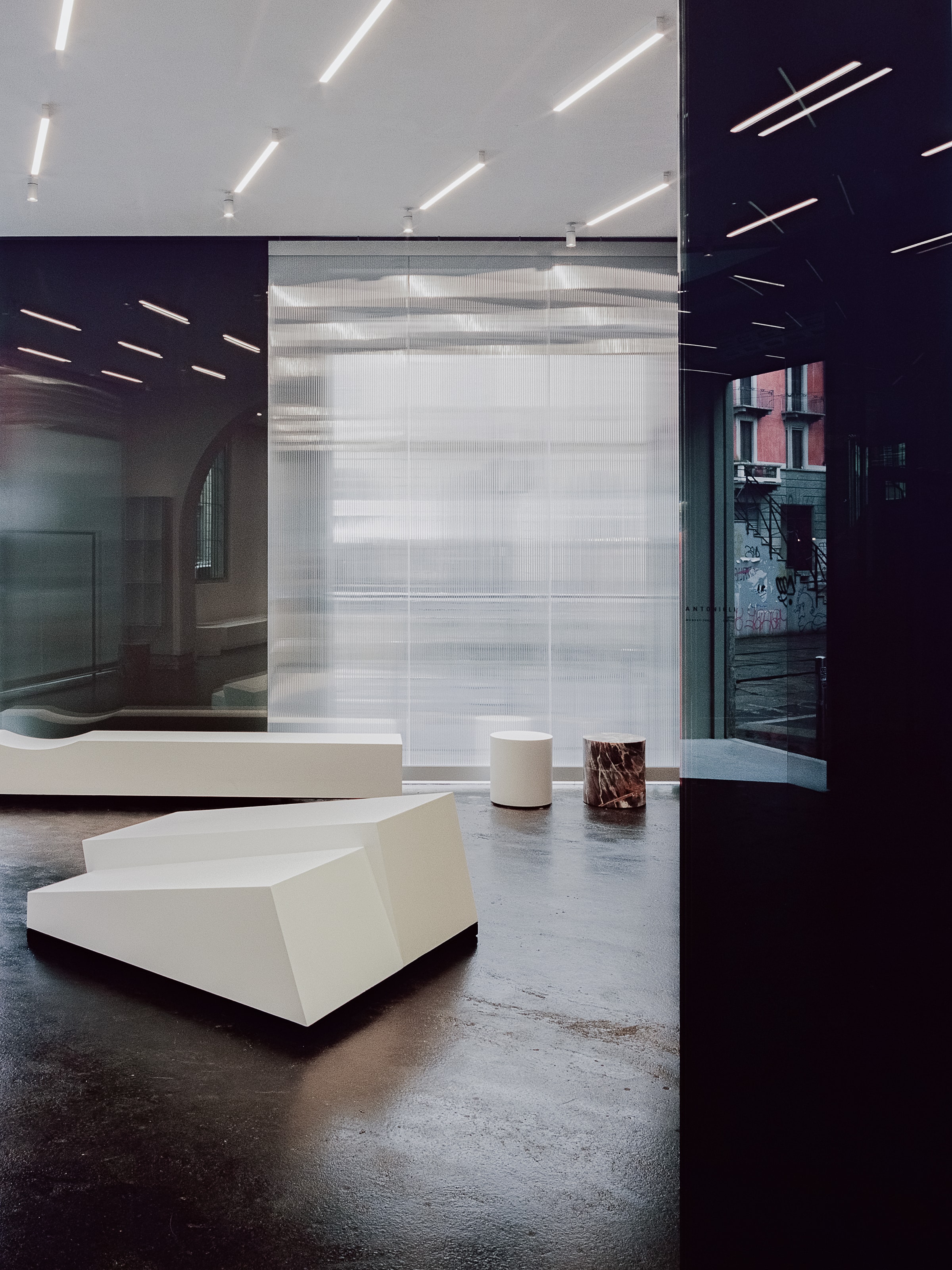 Antonioli Store — Milan, Italy: lighting design view 3 of 3, by Lichtvision