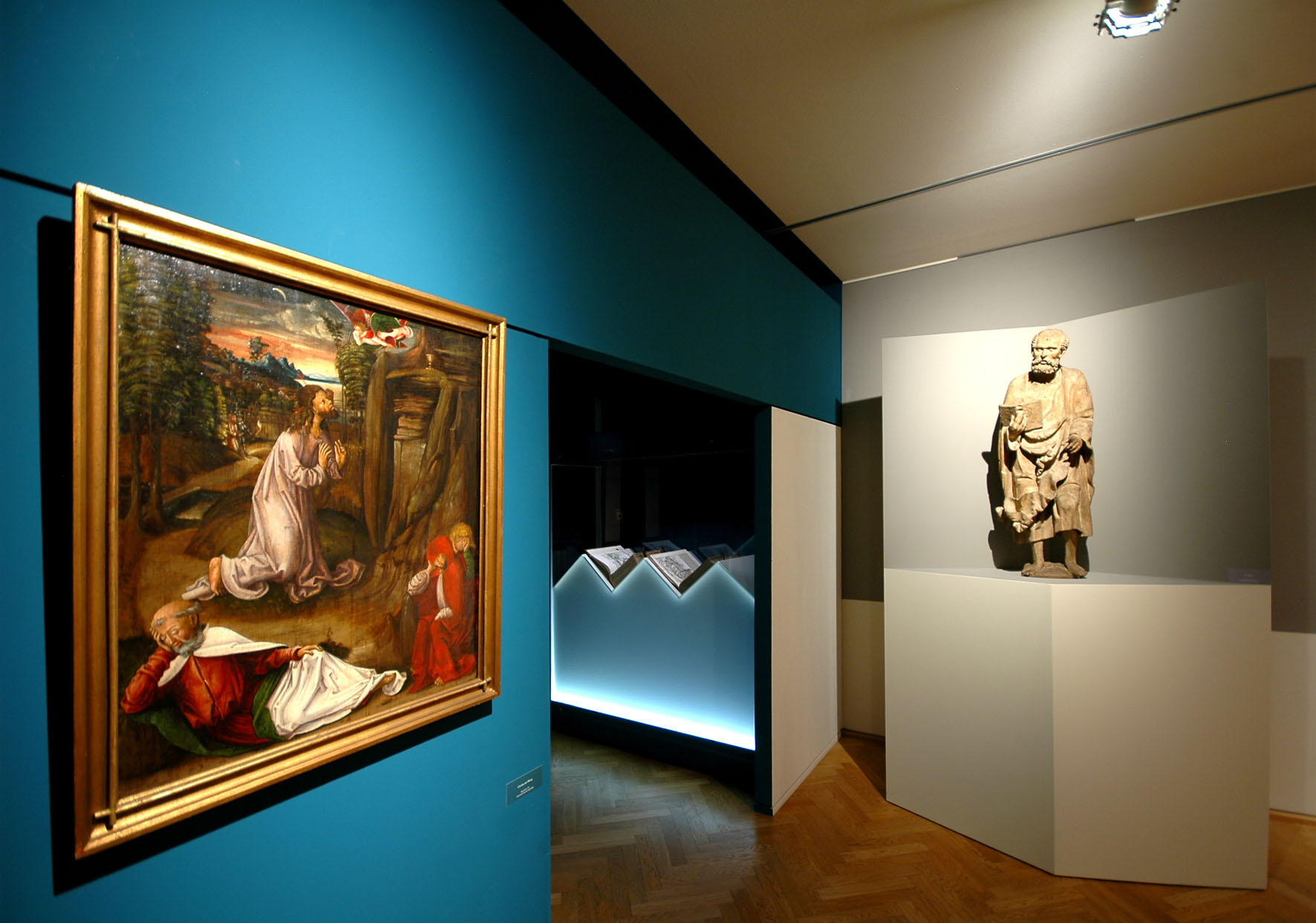 Berthold Furtmeyr Exhibition — Regensburg, Deutschland: Lichtplanung, Ansicht 3 von 6, von Lichtvision