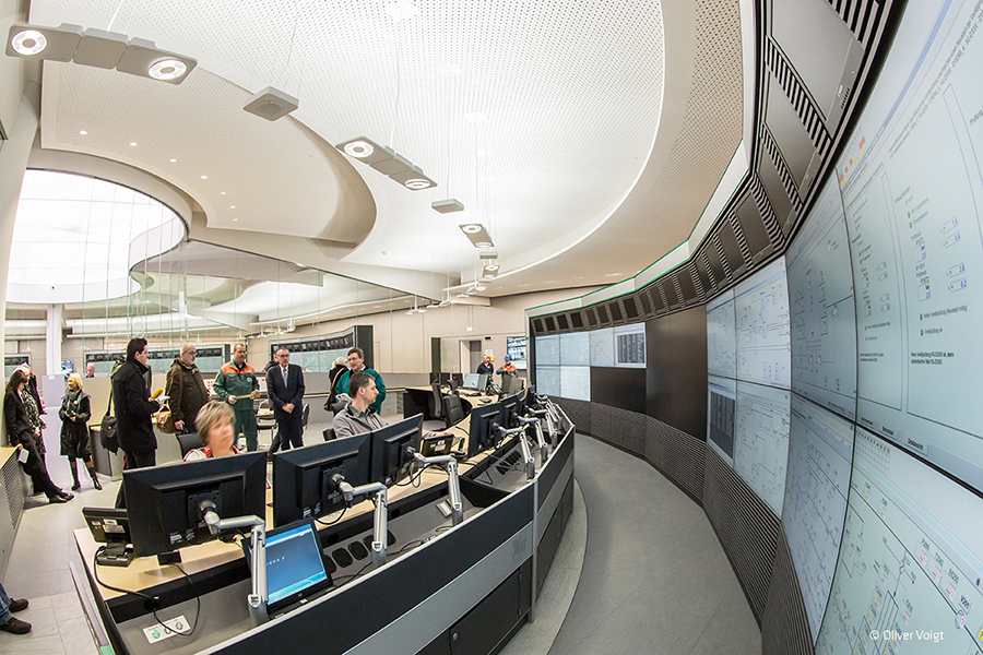 PCK Refinery Schwedt — Schwedt, Germany: lighting design view 3 of 4, by Lichtvision