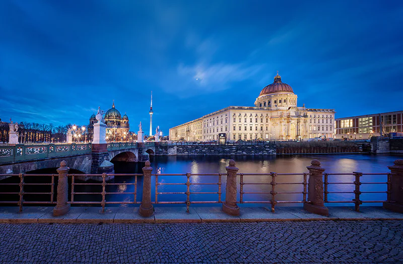 Humboldt Forum — Berlín, Alemania: iluminación, vista 1 de 10, de Lichtvision