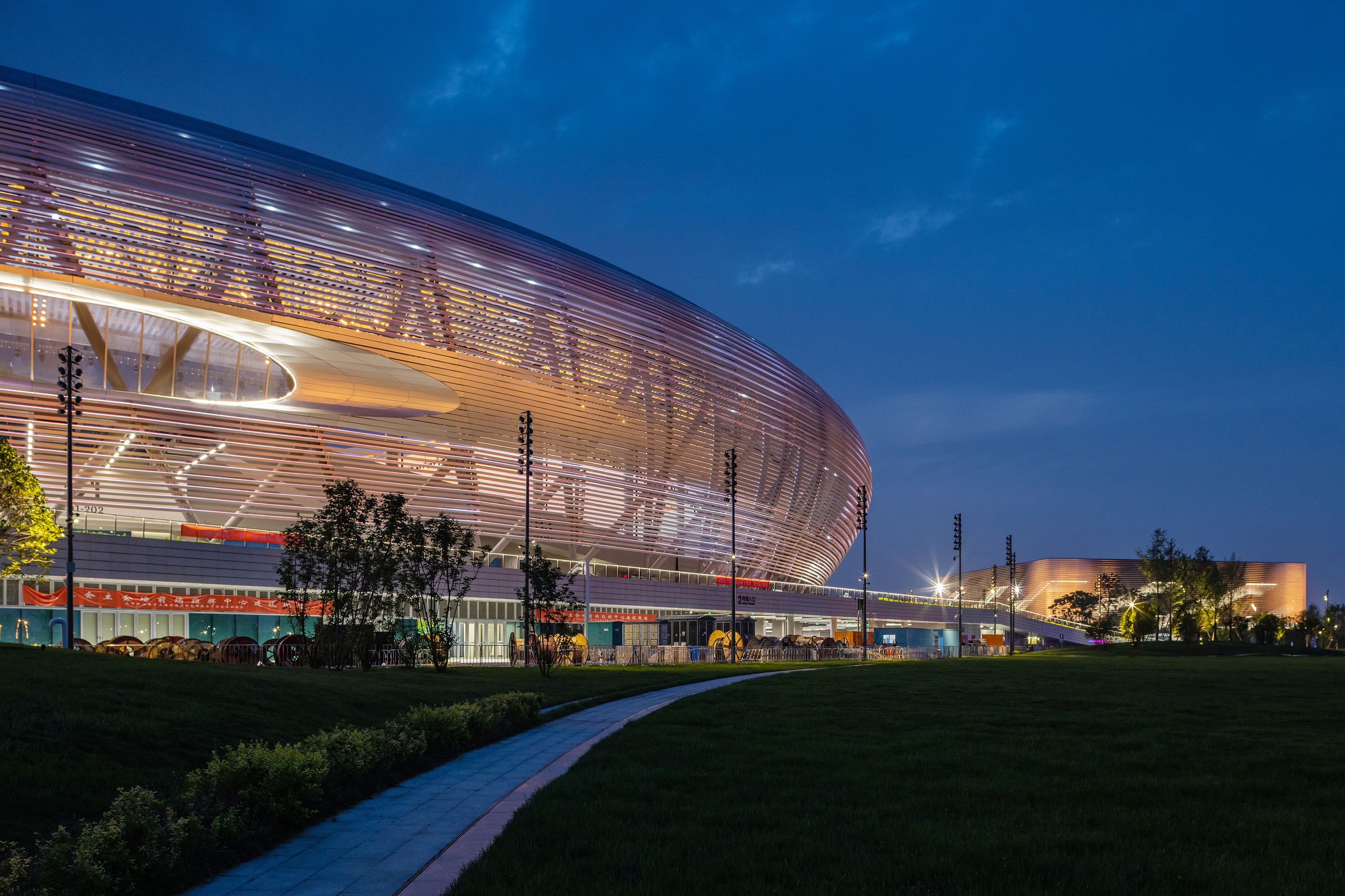 Dong'An Lake Sports Park — Chengdu, China: Lichtplanung, Ansicht 2 von 7, von Lichtvision
