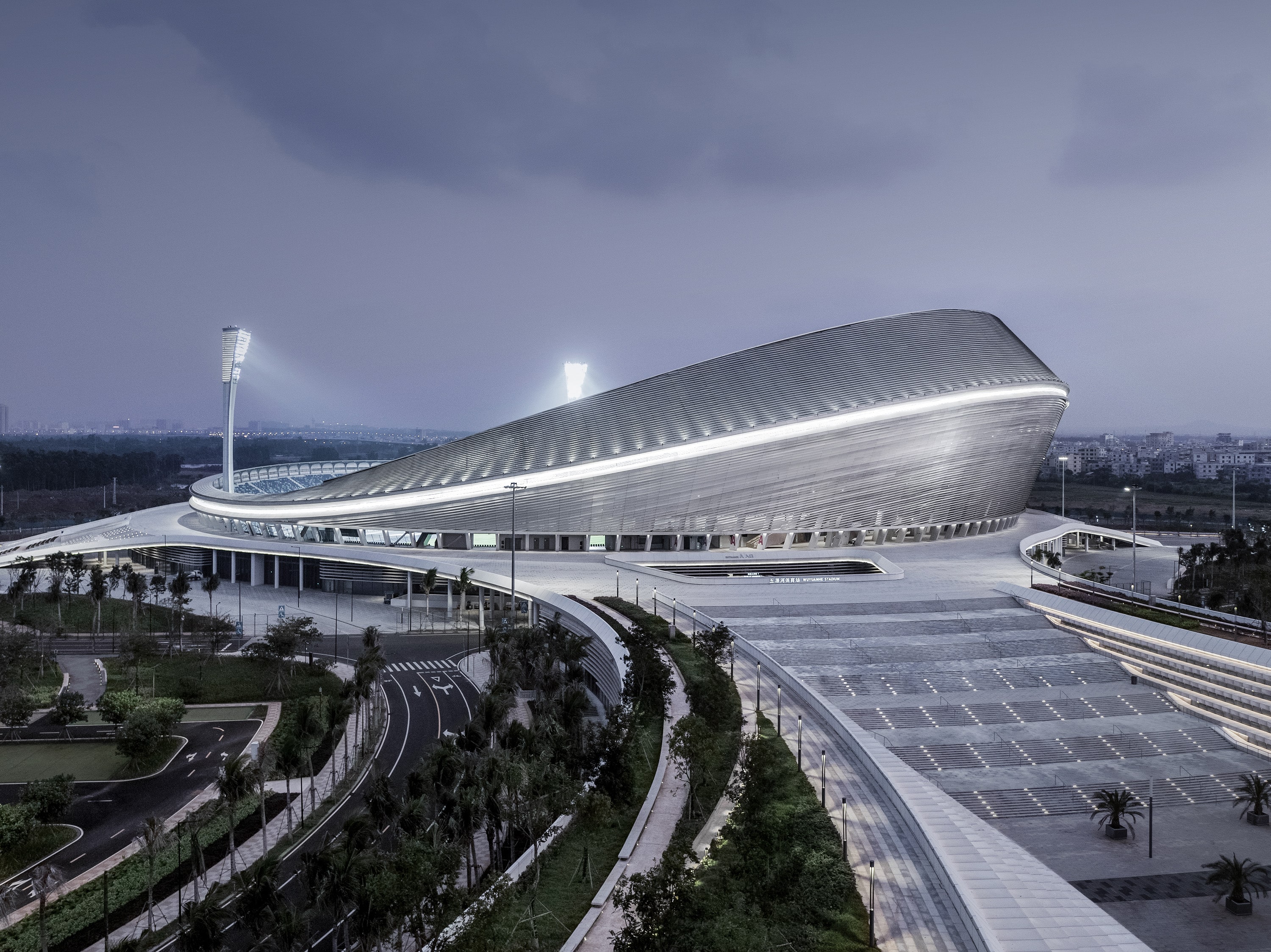 Wuyuanhe Stadium — Haikou, China: iluminación, vista 2 de 6, de Lichtvision