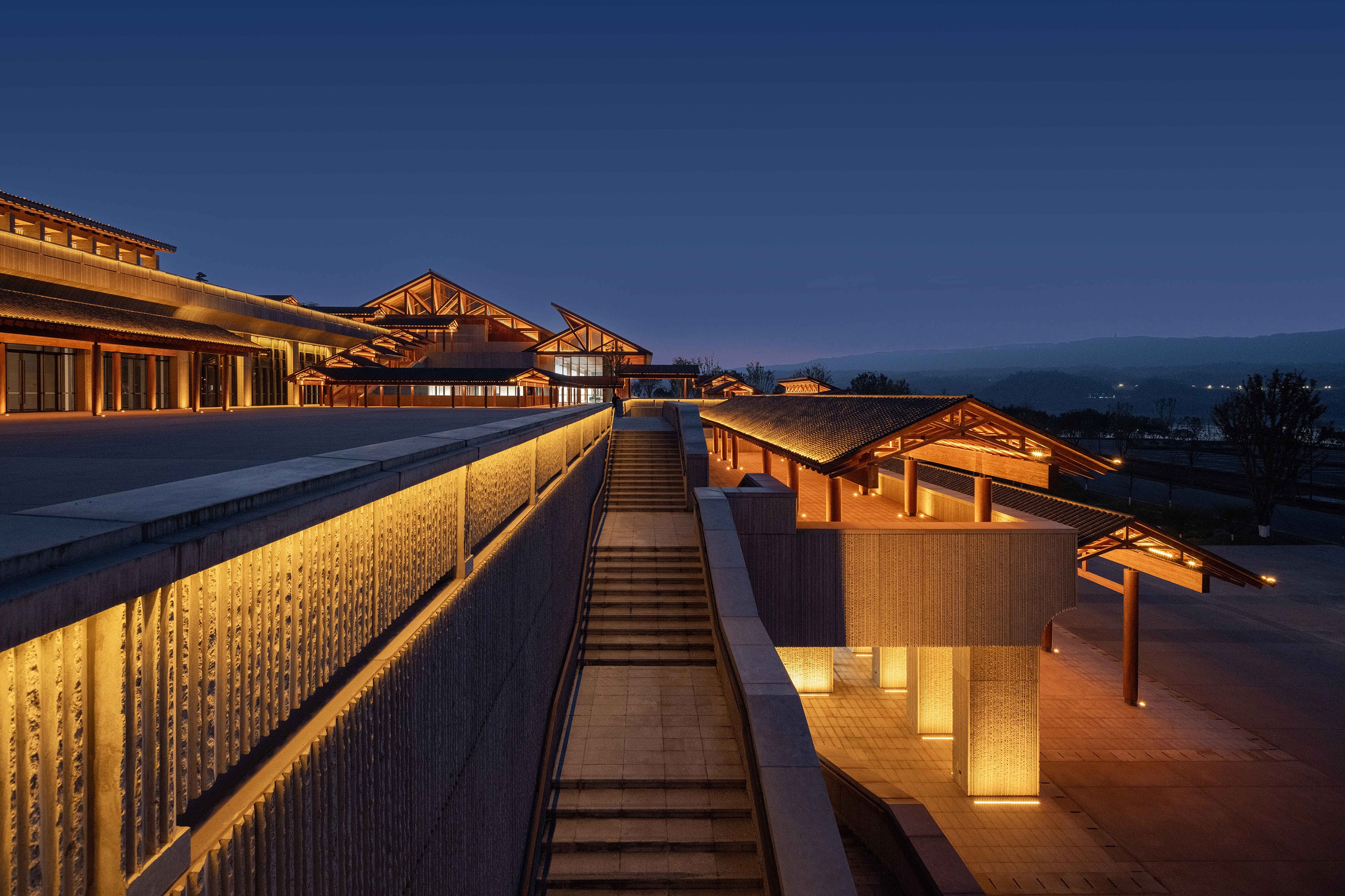 Guanyang Island Event Center — Chongqing, China: iluminación, vista 4 de 8, de Lichtvision