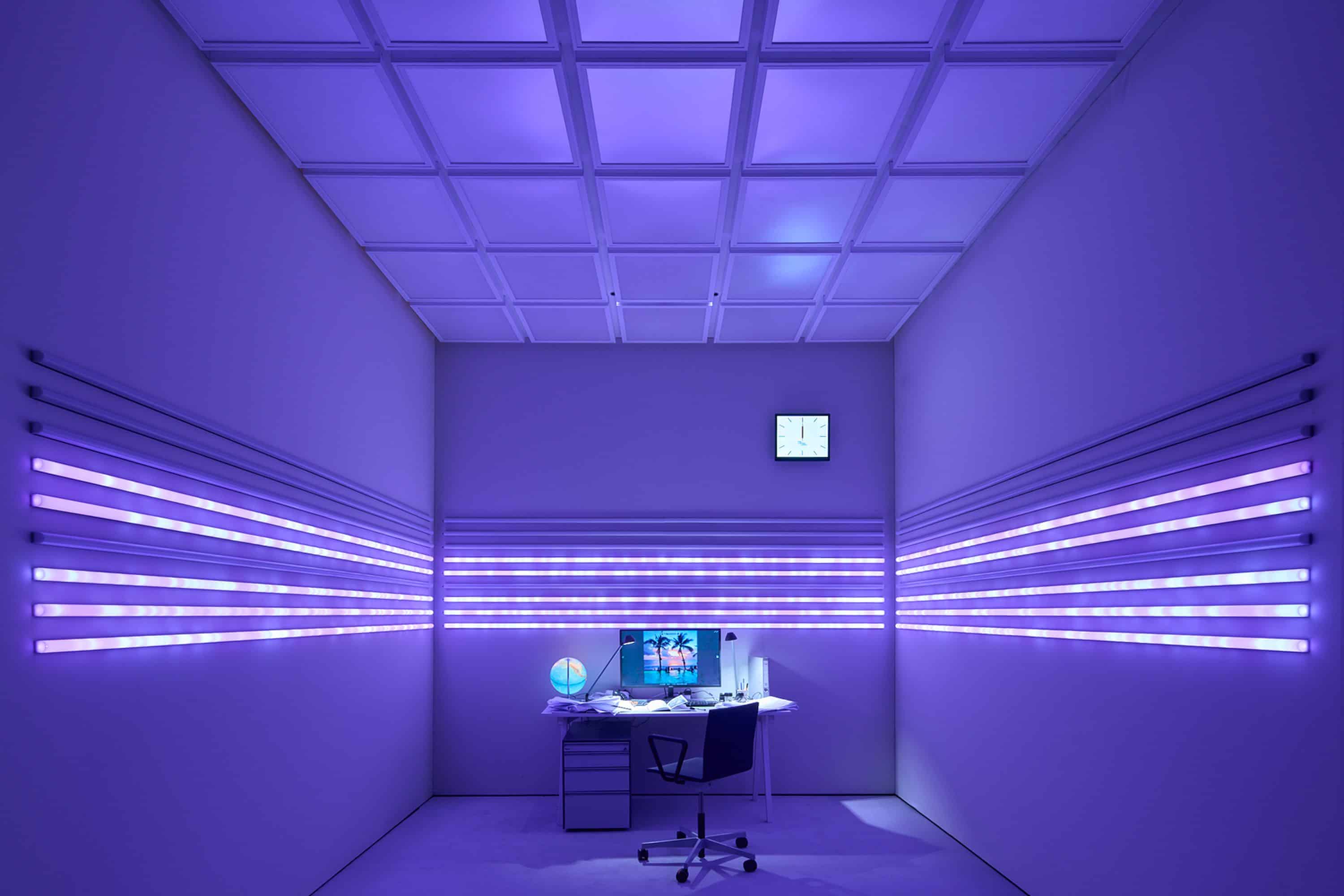Living Light Frankfurt — Fráncfort, Alemania: diseño de iluminación arquitectónica de Lichtvision