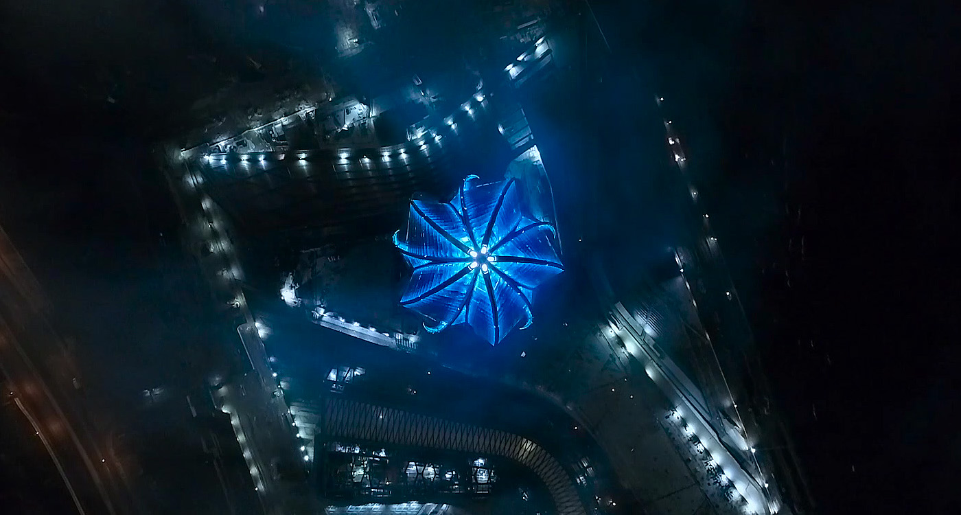Lakhta Center - Facade Lighting Design — San Petersburgo, Rusia: iluminación, vista 3 de 3, de Lichtvision
