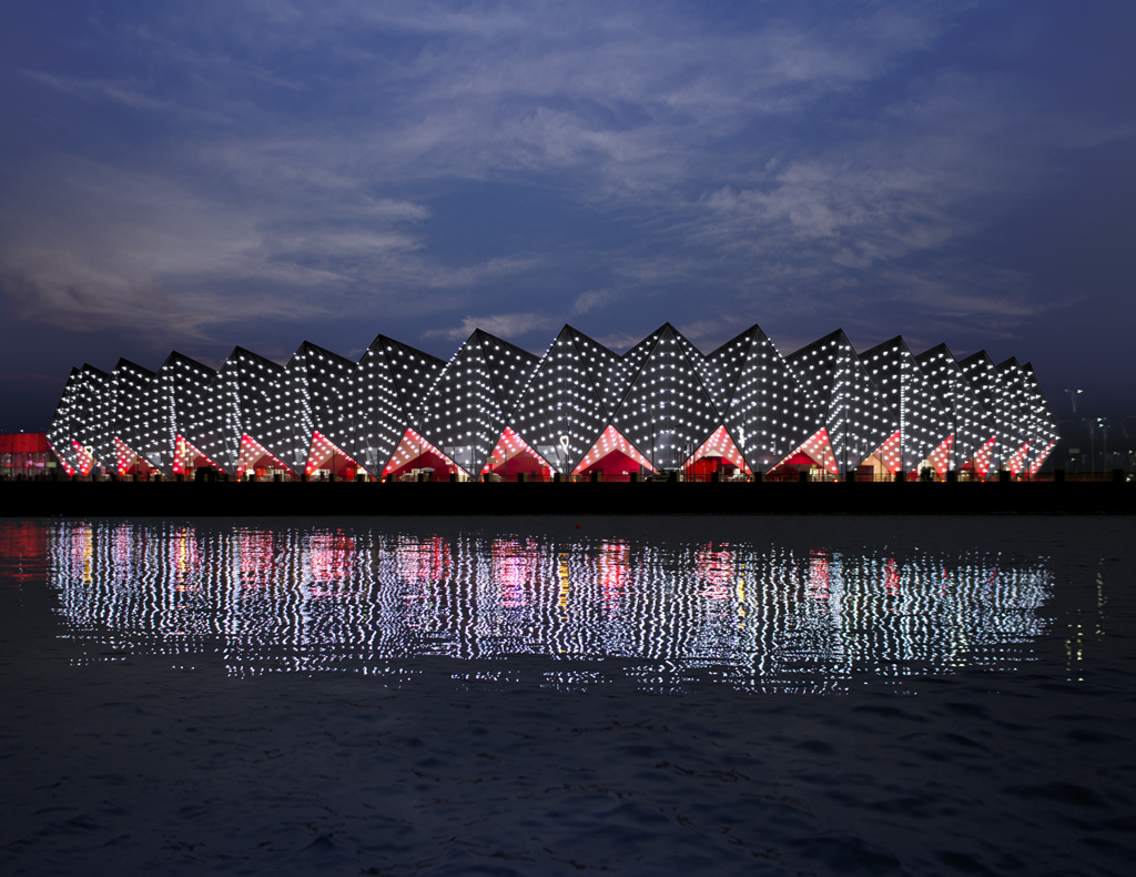 Baku Crystal Hall — Baku, Aserbaidschan: Lichtplanung, Ansicht 4 von 4, von Lichtvision