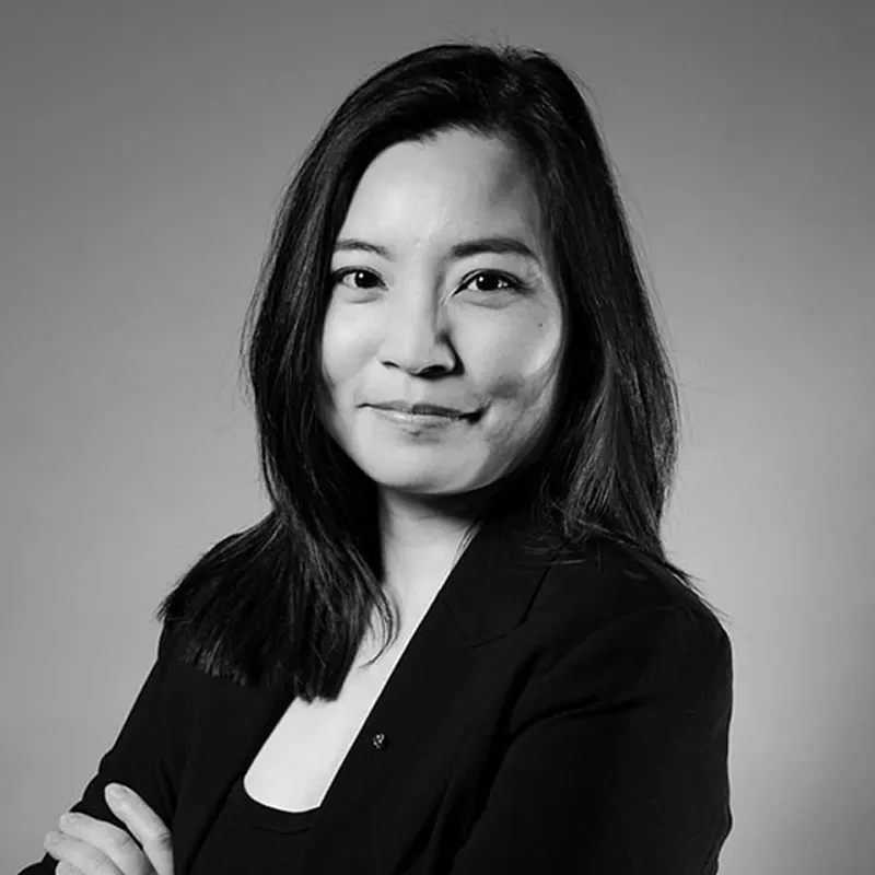 Retrato de Sunnia Cheng, Directora de Diseño, APAC en Lichtvision