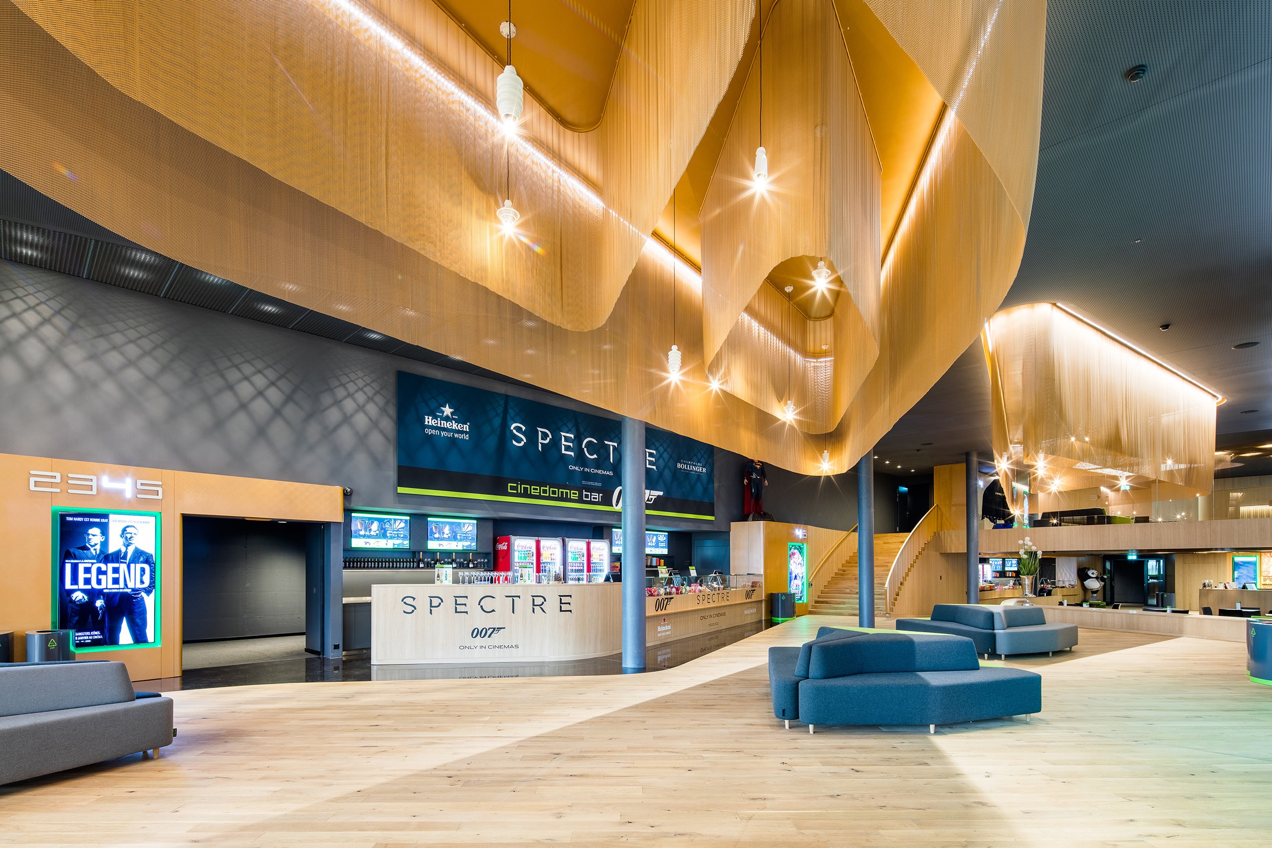 Kitag Cinedome Biel — Biel, Switzerland: Lichtplanung, Ansicht 2 von 6, von Lichtvision