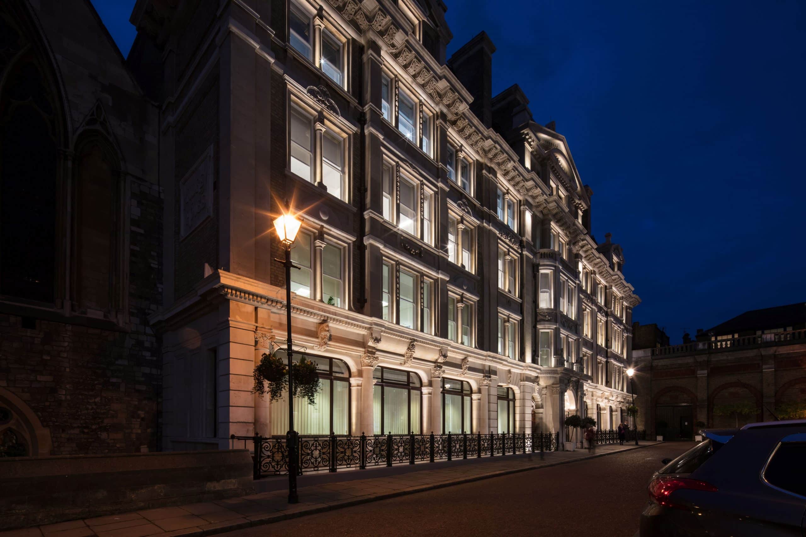 Audrey House London — Londres, Reino Unido: iluminación, vista 6 de 10, de Lichtvision