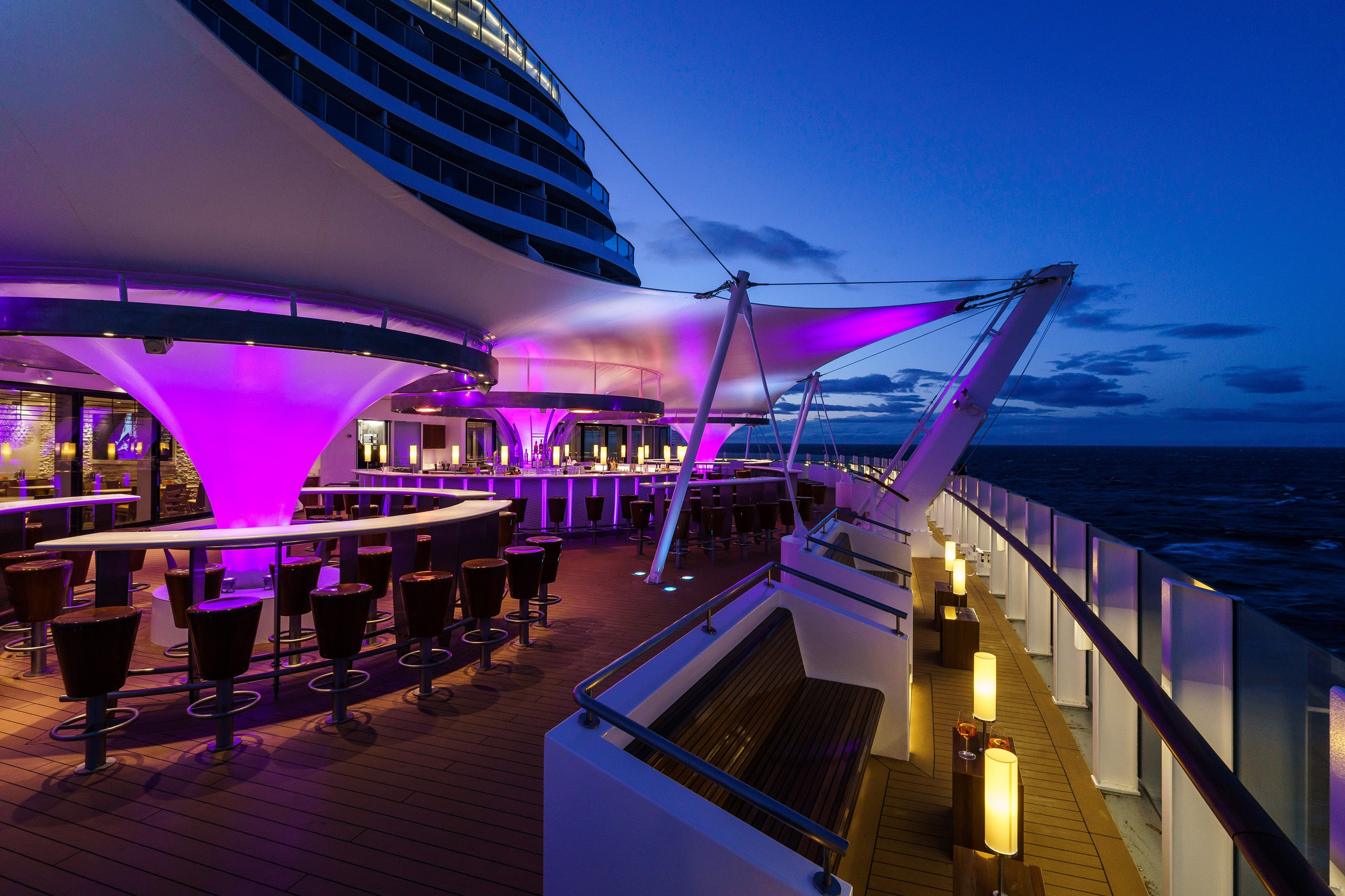 AIDA Cruise Ships — Kreuzfahrtschiff-Lichtplanung, Ansicht 2 von 8, von Lichtvision