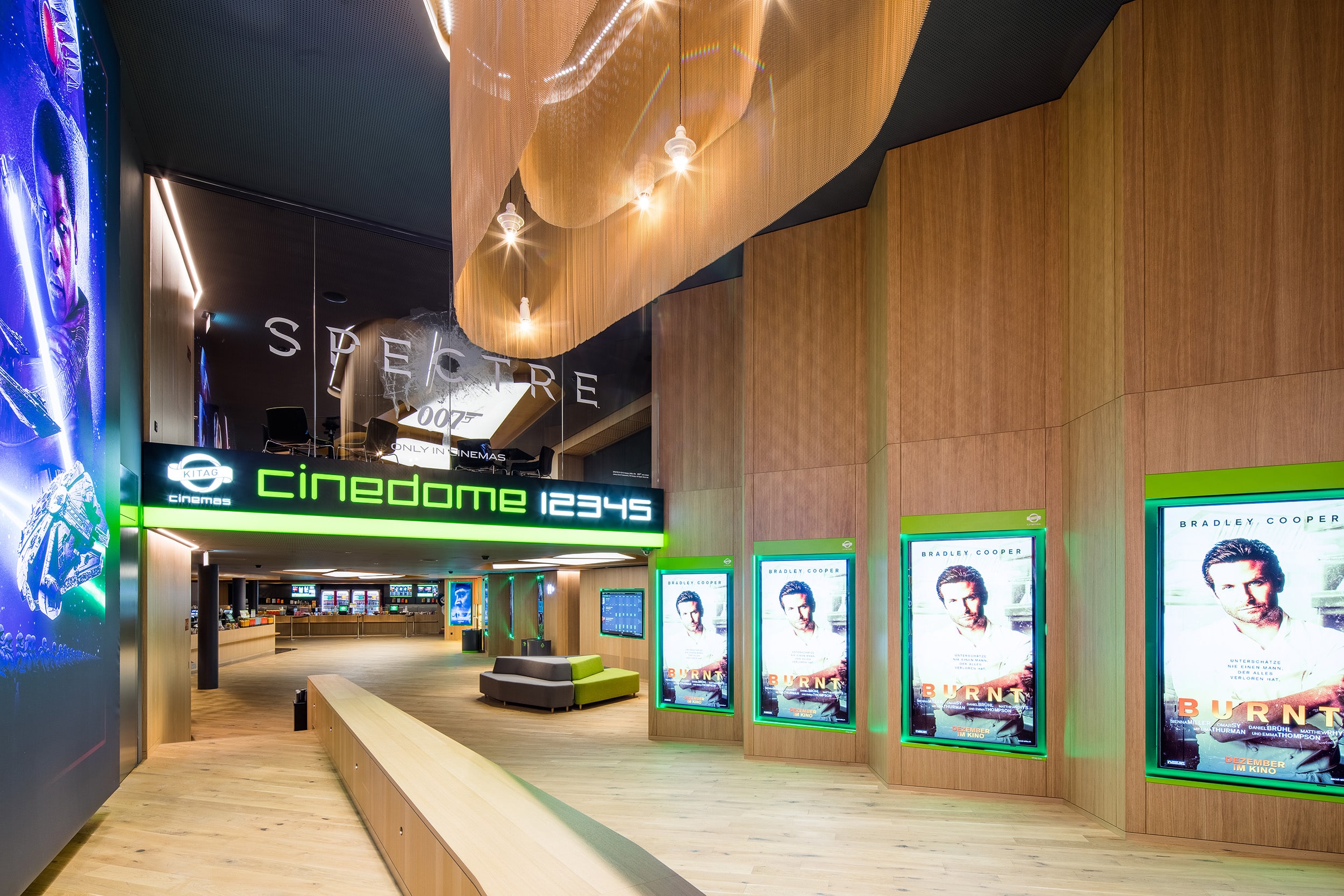 Kitag Cinedome Biel — Biel, Switzerland: Lichtplanung, Ansicht 4 von 6, von Lichtvision