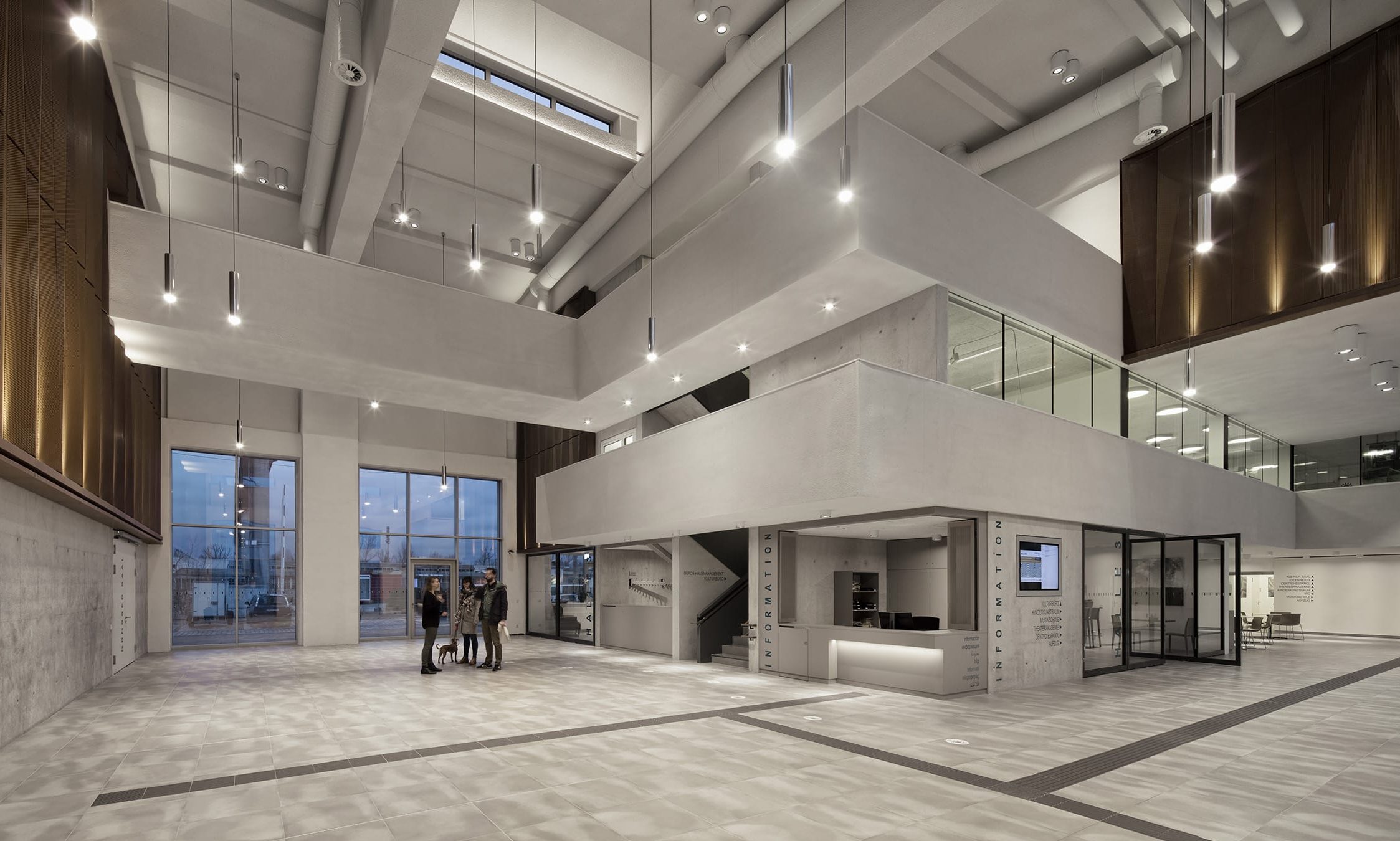 Kulturwerkstatt Auf Aeg — Nuremberg, Germany: lighting design view 2 of 3, by Lichtvision