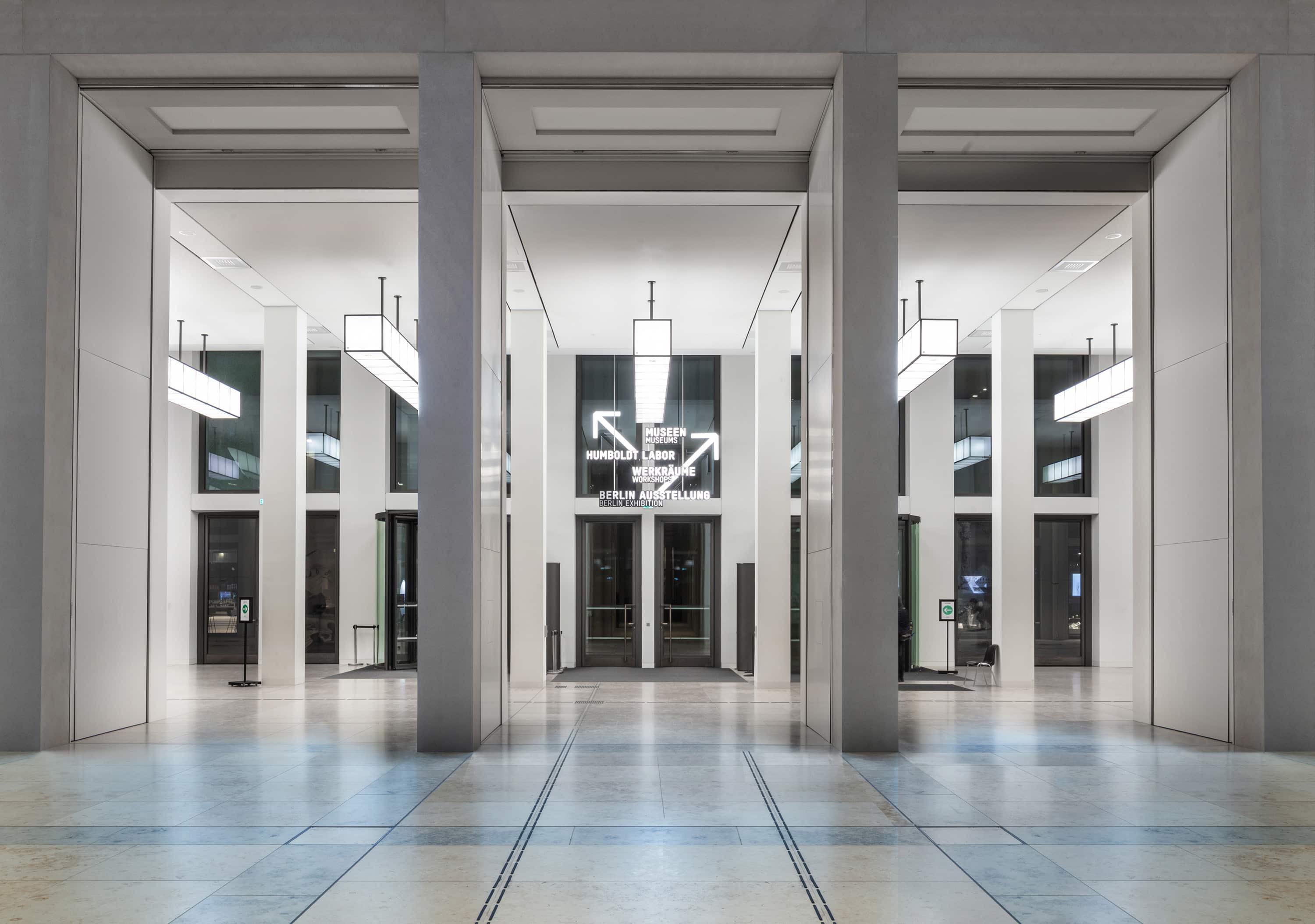 Humboldt Forum — Berlín, Alemania: iluminación, vista 4 de 10, de Lichtvision