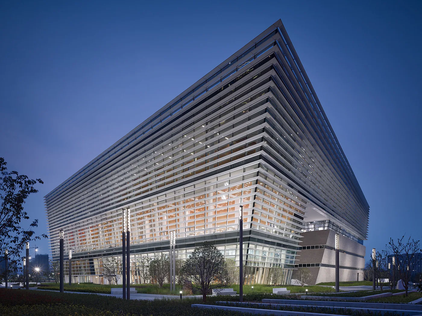 Suzhou No. 2 Library — Suzhou, China: Lichtplanung, Ansicht 1 von 4, von Lichtvision