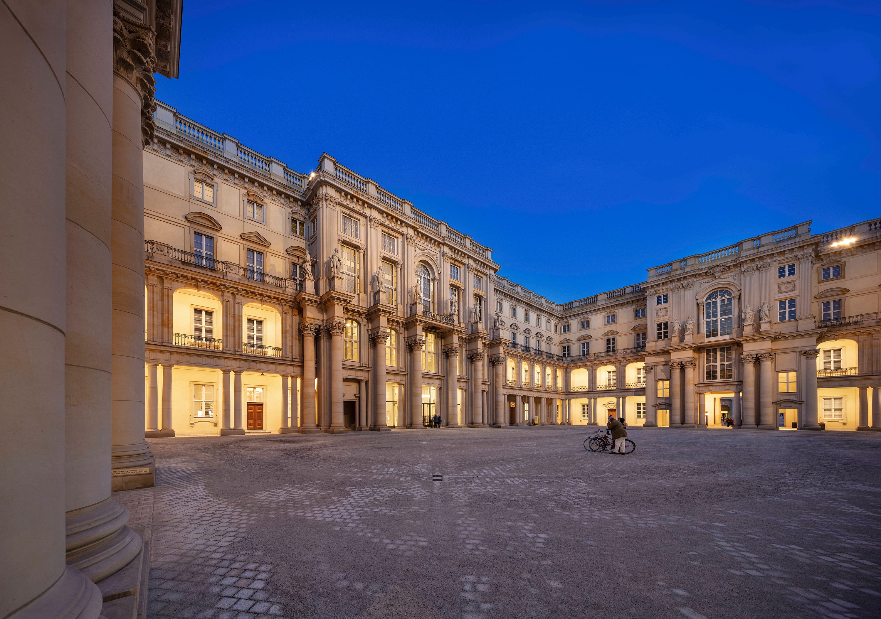 Humboldt Forum — Berlín, Alemania: iluminación, vista 3 de 10, de Lichtvision