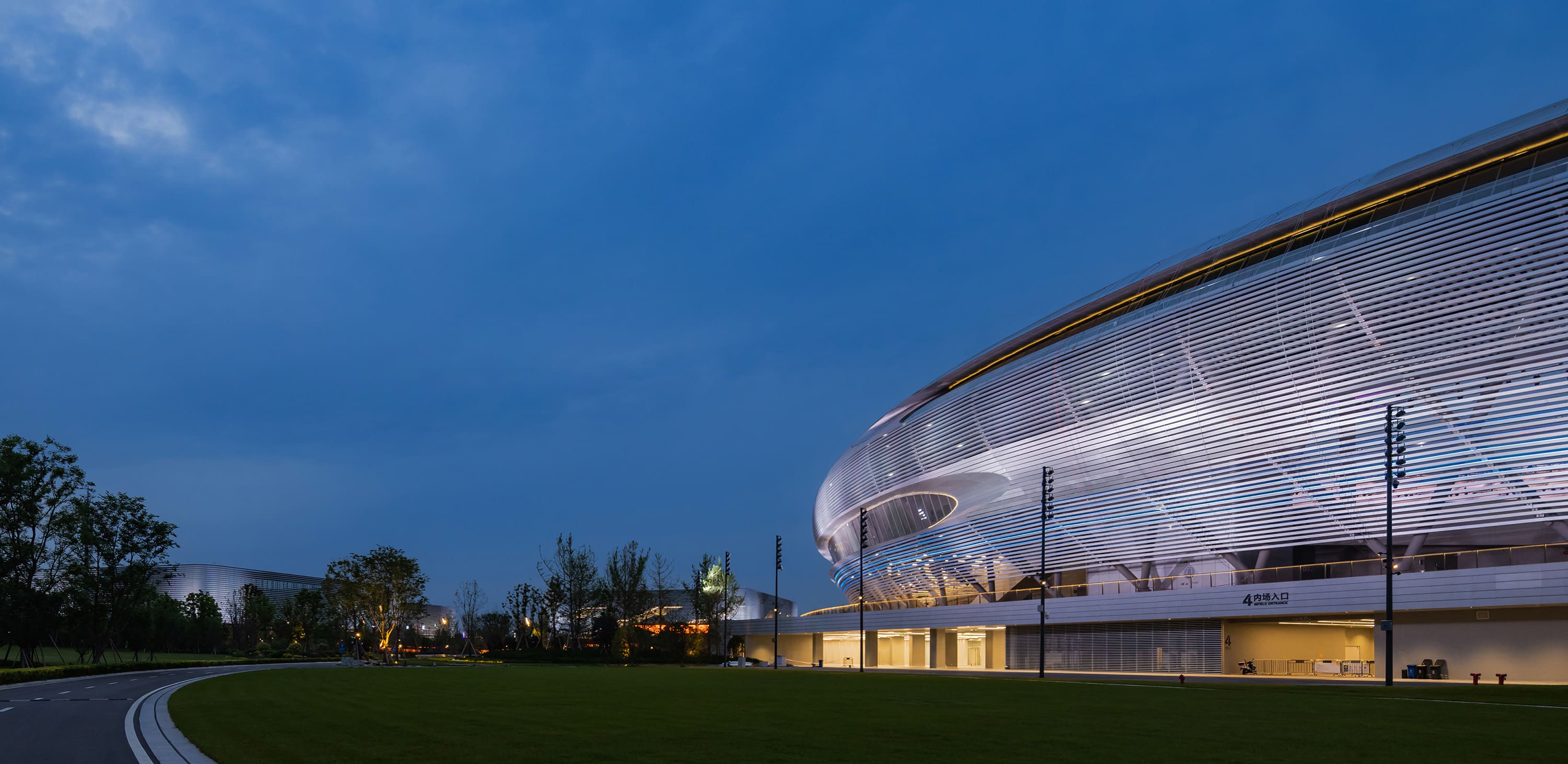 Dong'An Lake Sports Park — Chengdu, China: Lichtplanung, Ansicht 7 von 7, von Lichtvision