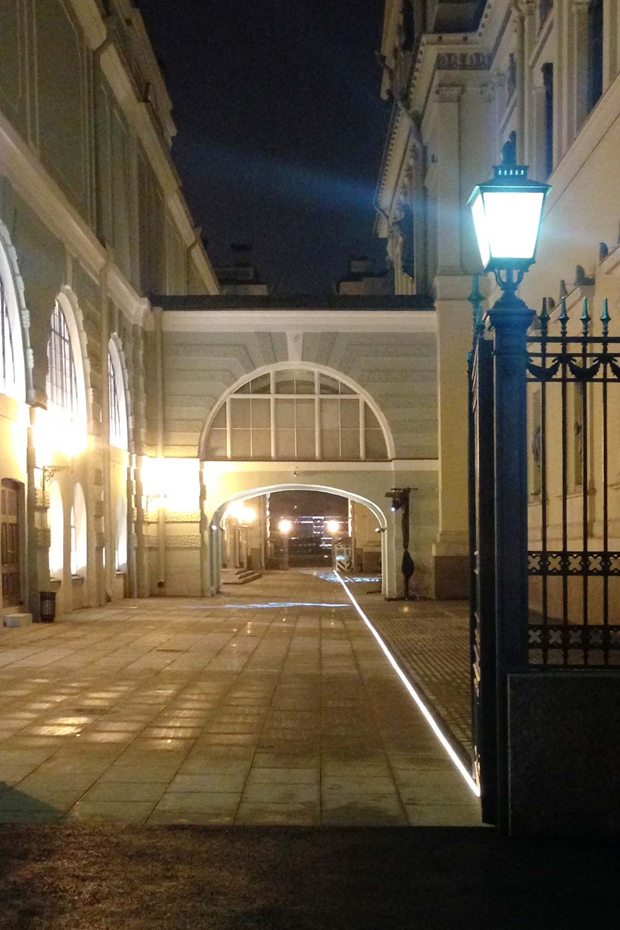 Small Hermitage — Saint Petersburg, Russia: Lichtplanung, Ansicht 6 von 6, von Lichtvision