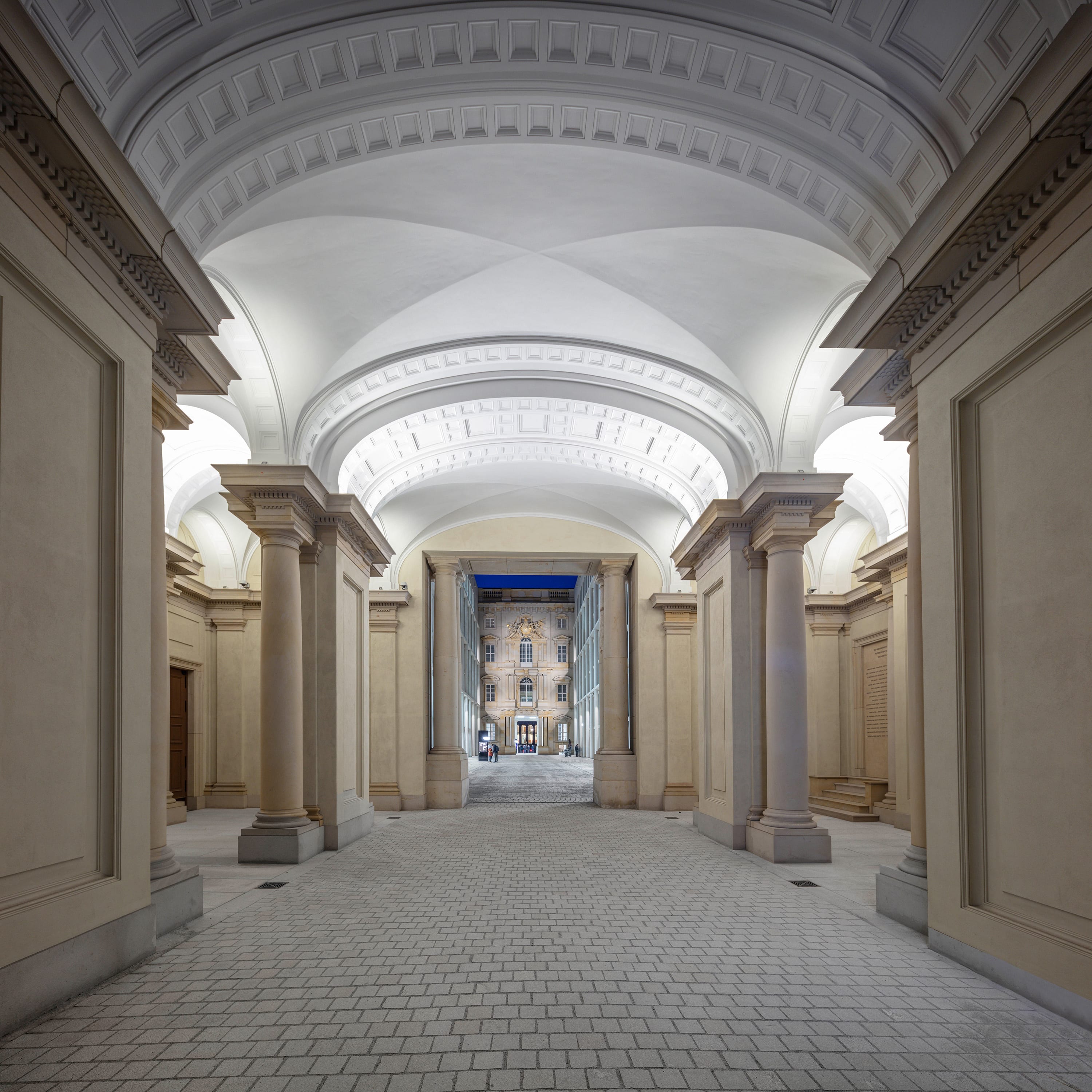 Humboldt Forum — Berlín, Alemania: iluminación, vista 9 de 10, de Lichtvision