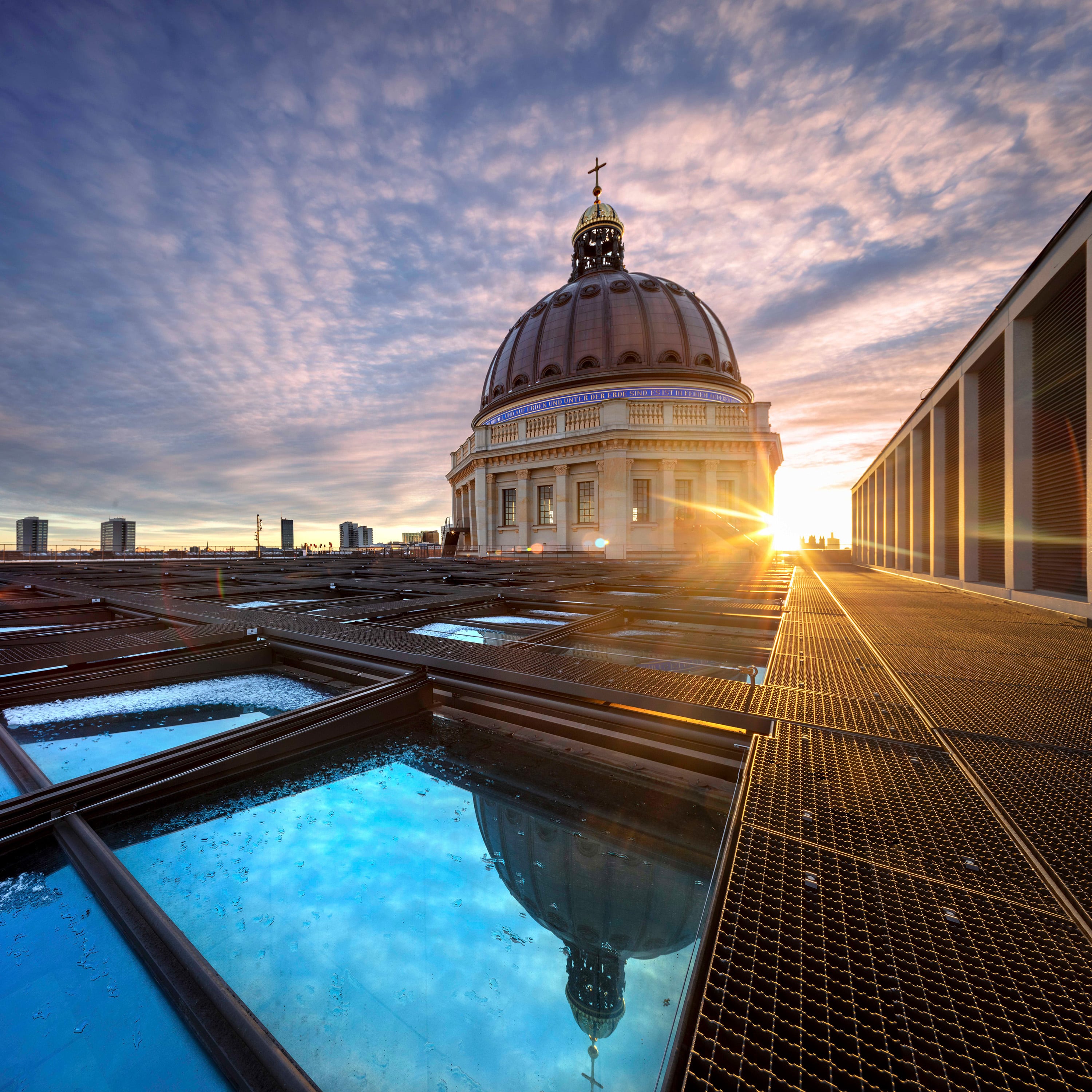 Humboldt Forum — Berlín, Alemania: iluminación, vista 10 de 10, de Lichtvision