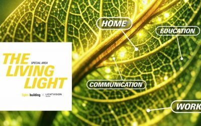 Guided tours through “The Living Light” at Light + Building 2026 by Lichtvision