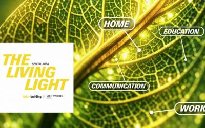 Guided tours through “The Living Light” at Light + Building 2026 by Lichtvision